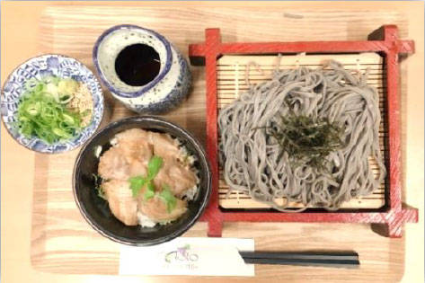 ざるそばセット